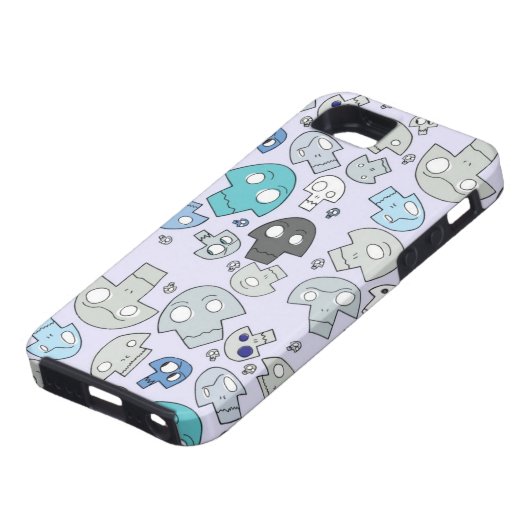 Skull Pattern Case-Mate iPhone Case (Onderkant)