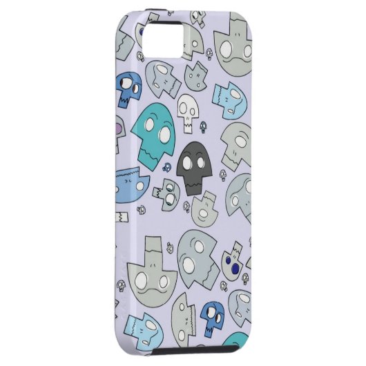 Skull Pattern Case-Mate iPhone Case (Back/Rechts)