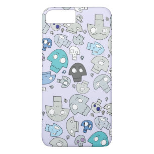 Skull Pattern iPhone 8/7 Plus Hoesje