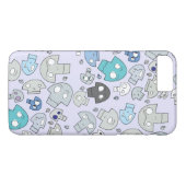 Skull Pattern Case-Mate iPhone Case (Achterkant (Horizontaal))