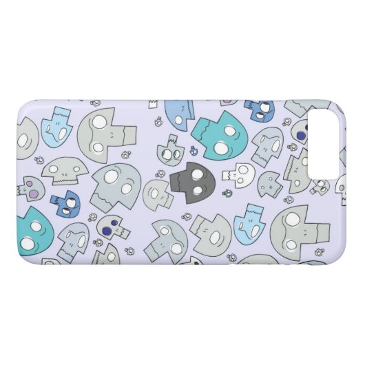Skull Pattern Case-Mate iPhone Case (Achterkant (Horizontaal))
