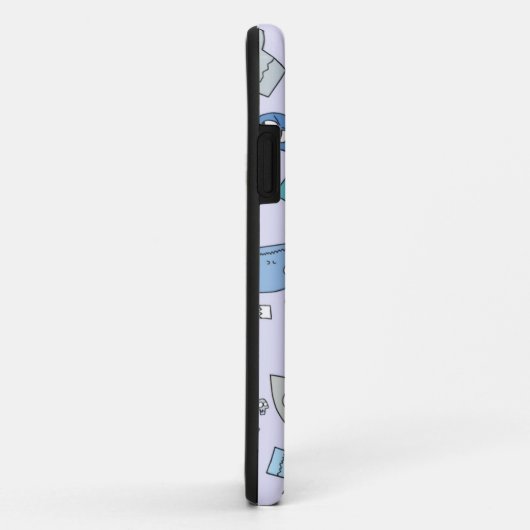 Skull Pattern Case-Mate iPhone Case (Achterkant/rechts)