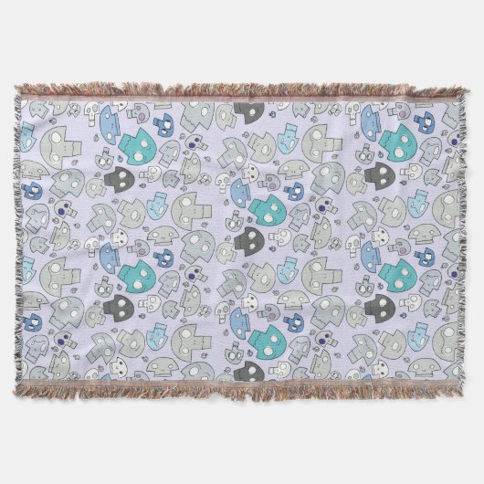 Skull Pattern Deken (Voorkant)