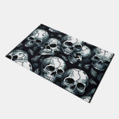 Skull Pattern Deurmat (Schuin)