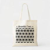 Skull Pattern Halloween Punk Gothic Trick or treat Tote Bag (Voorkant)