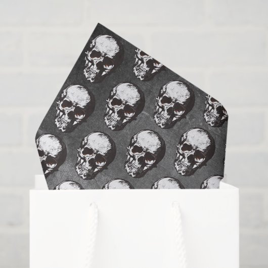 Skull Pattern Halloween Tissuepapier (Cadeauzakje)