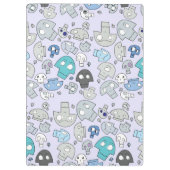 Skull Pattern Klembord (Achterkant)