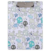 Skull Pattern Klembord (Voorkant)