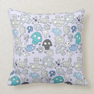 Skull Pattern Kussen