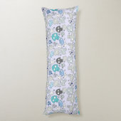 Skull Pattern Lichaamskussen (Achterkant (Verticaal))