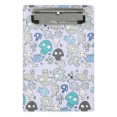 Skull Pattern Mini Klembord (Voorkant)