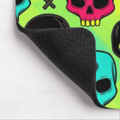 Skull Pattern Mousepad Muismat (Hoek)