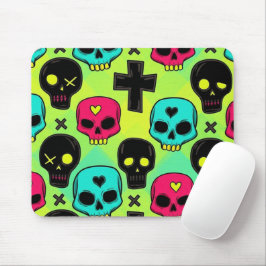 Skull Pattern Mousepad Muismat