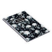 Skull Pattern Notitieboek (Rechterzijde)