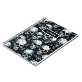 Skull Pattern Notitieboek (Linkerzijde)