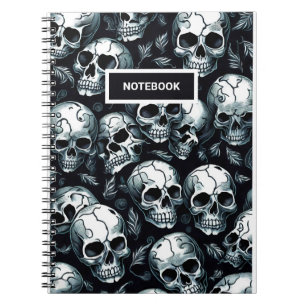 Skull Pattern Notitieboek