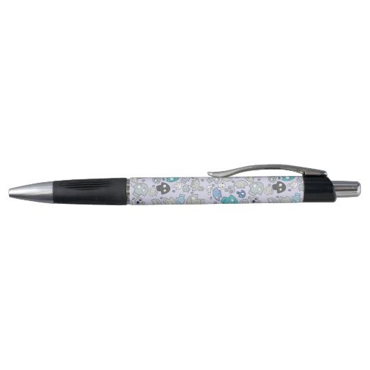 Skull Pattern Pen (Bovenkant)