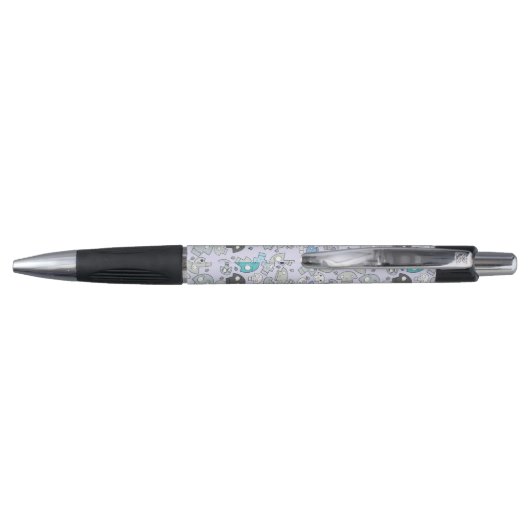 Skull Pattern Pen (Achterkant)