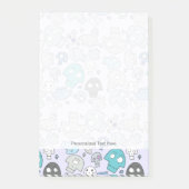 Skull Pattern Post-it® Notes (Voorkant)