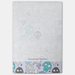 Skull Pattern Post-it® Notes