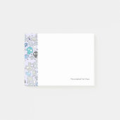 Skull Pattern Post-it® Notes (Voorkant)