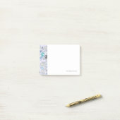 Skull Pattern Post-it® Notes (Op bureau)