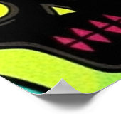 Skull Pattern Poster (Hoek)