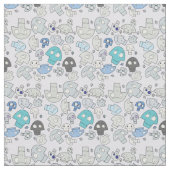 Skull Pattern Stof (Close Up)