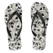 Skull Pattern Teenslippers (Voetbed)
