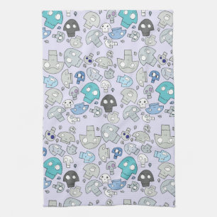 Skull Pattern Theedoek
