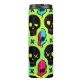 Skull Pattern Thermal Tumbler Thermosbeker (Achterkant)