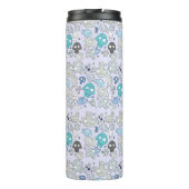 Skull Pattern Thermosbeker (Achterkant)