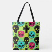 Skull Pattern Tote Bag (Voorkant)