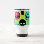 Skull Pattern Travel/Commuter Mug Reisbeker (Center)