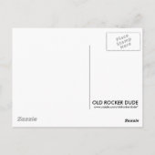 Skull Peace Briefkaart (Achterkant)