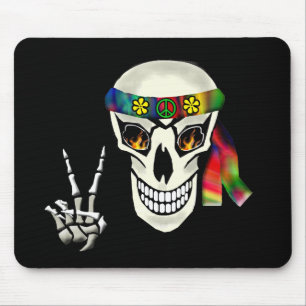 Skull Peace Muismat