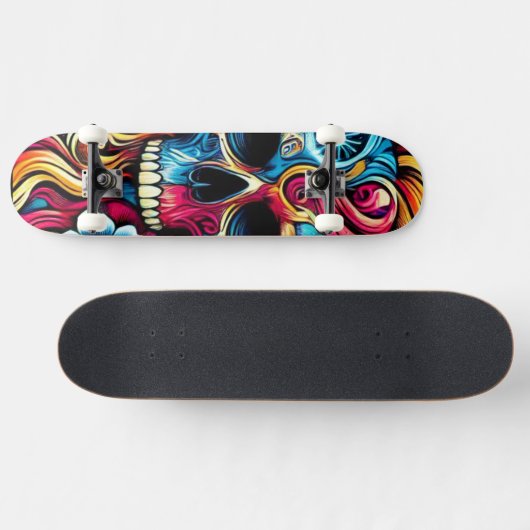 Skull Persoonlijk Skateboard (Horizontaal)