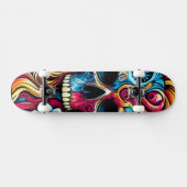 Skull Persoonlijk Skateboard (Horizontaal)