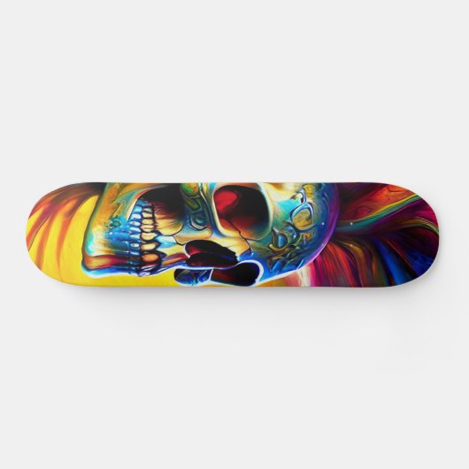 Skull Persoonlijk Skateboard (Horizontaal)