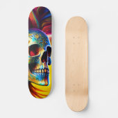 Skull Persoonlijk Skateboard (Voorkant)