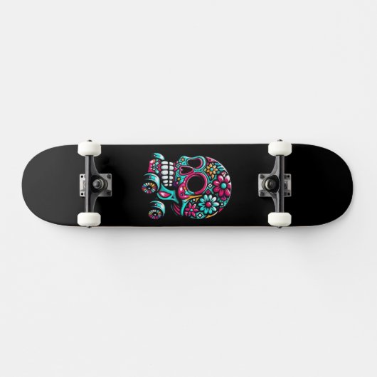 Skull Persoonlijk Skateboard (Horizontaal)