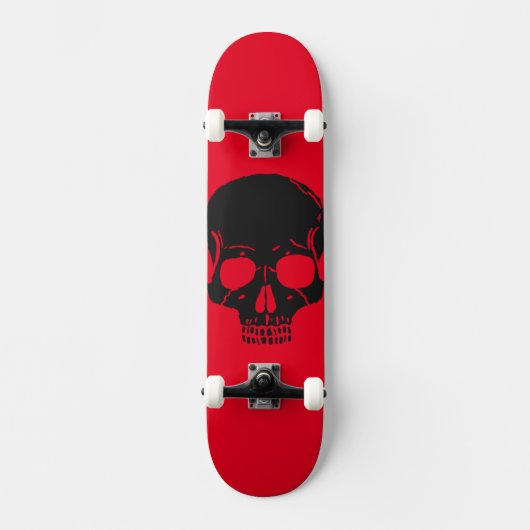 Skull Persoonlijk Skateboard (Voorkant)