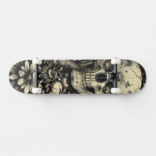 Skull Persoonlijk Skateboard (Horizontaal)