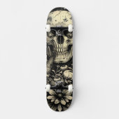 Skull Persoonlijk Skateboard (Voorkant)