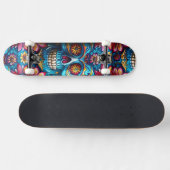 Skull Persoonlijk Skateboard (Horizontaal)