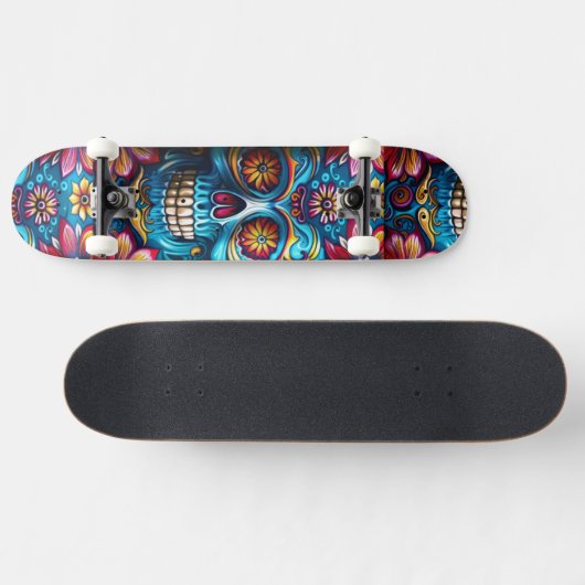 Skull Persoonlijk Skateboard (Horizontaal)