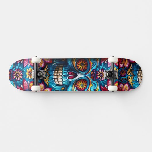 Skull Persoonlijk Skateboard (Horizontaal)