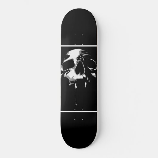 Skull Persoonlijk Skateboard (Voorkant)
