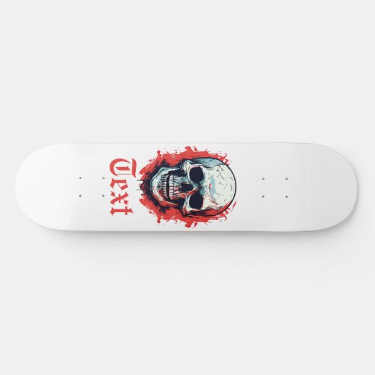 Skull Persoonlijk Skateboard (Horizontaal)