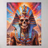 Skull Pharaoh Poster (Voorkant)
